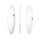 Surfboard TORQ Epoxy TET 6.8 Funboard  Pinlines